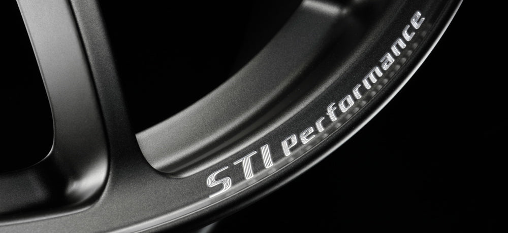 STI PERFORMANCE WHEEL 18x8J 53 GUN METAL For SUBARU LEVORG VN ST28100VV410