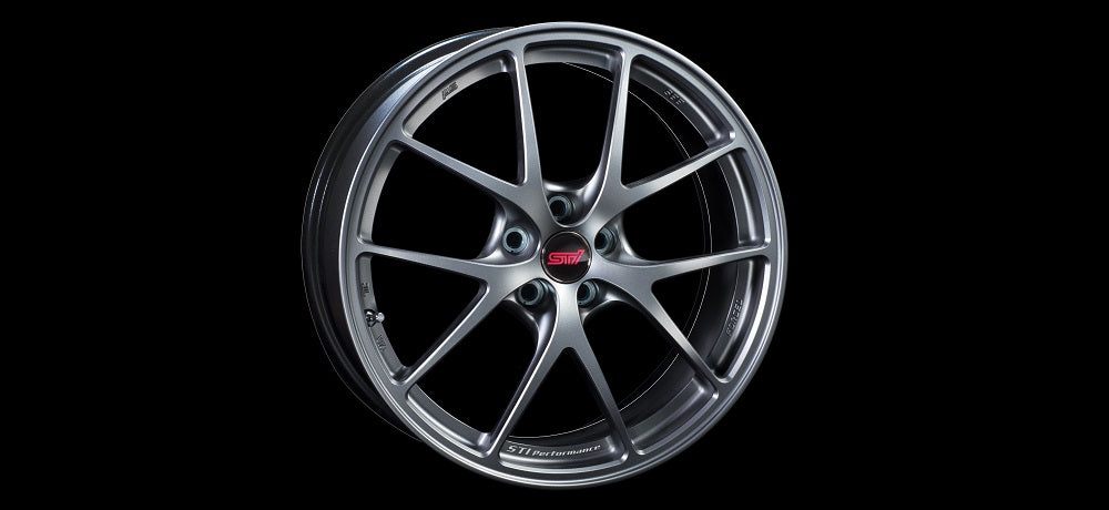 STI PERFORMANCE WHEEL BBS 18x7.5J MATT GRAY For SUBARU BRZ ZD8 ST28100ZM000