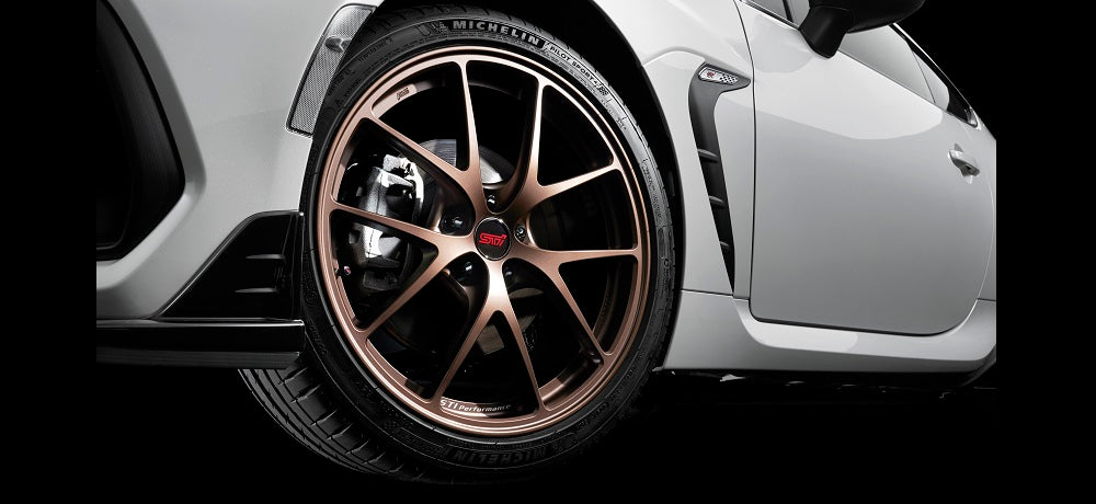 STI PERFORMANCE WHEEL BBS 18x7.5J MATT BRONZE For SUBARU BRZ ZD8 ST28100ZM010