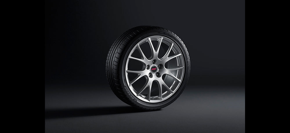 STI WHEEL SET 19 BBS SILVER 19x8.5J+53 FOR WRX S4(VB) ST28100ZR550