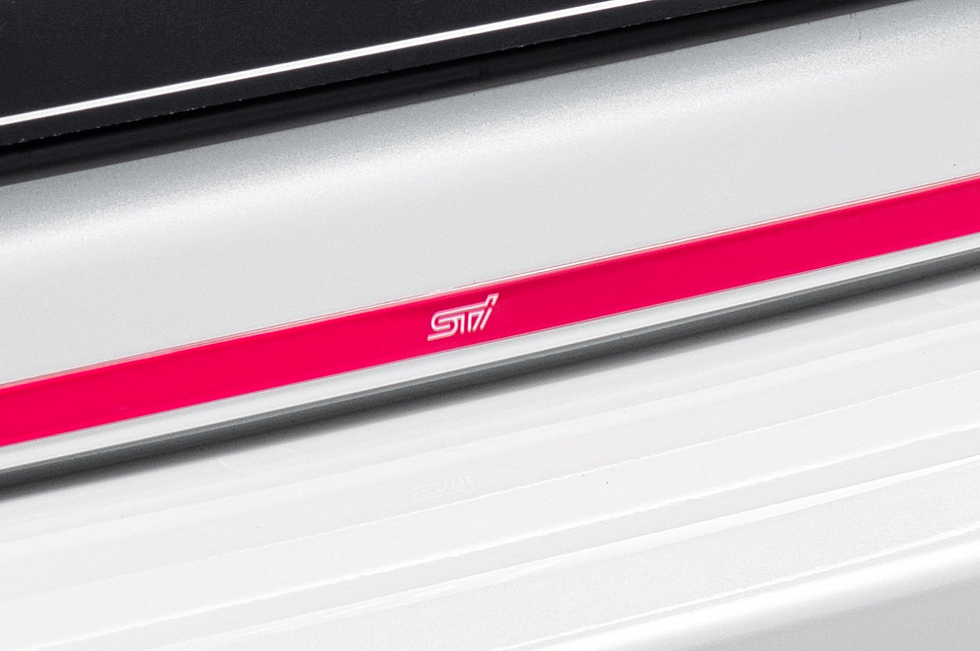 STI TAIL GATE GARNISH CHERRY RED FOR SUBARU CROSSTREK GU ST91042G2000