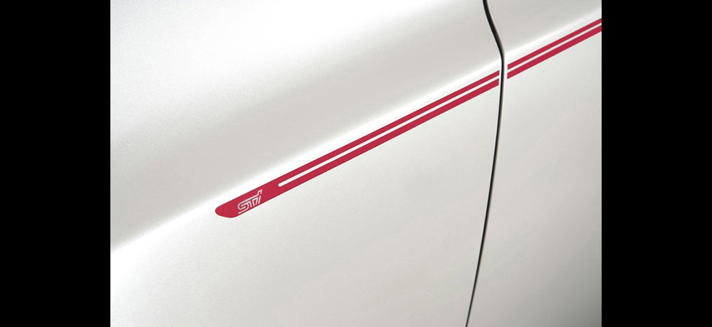 STI PIN STRIPE SET (CHERRY RED)  For IMPREZA 5DooR (GP) ST91042ST040