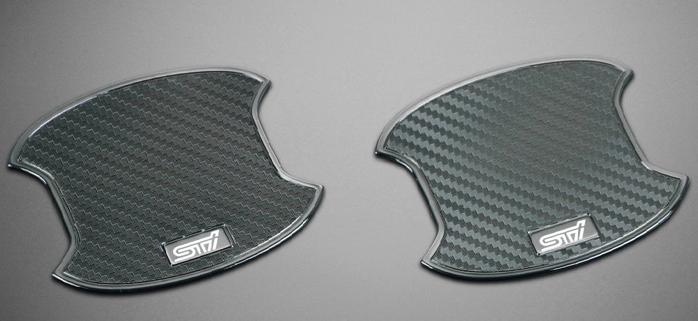 STI DOOR HANDLE PROTECTOR For SUBARU BRZ ST91099ST060 - Black Hawk Japan