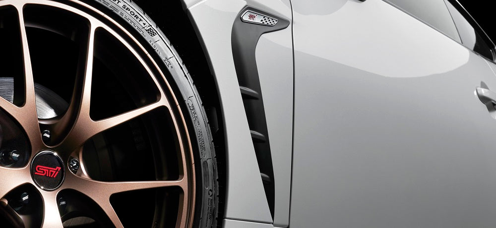 STI FRONT FENDER GARNISH For SUBARU BRZ ZD8 ST91112ZM000 - Black Hawk Japan