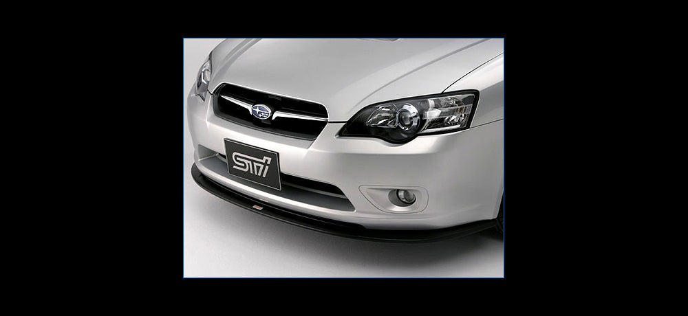 STI FRONT UNDER SPOILER  For LEGACY B4 (BL) ST9602021010 - Black Hawk Japan