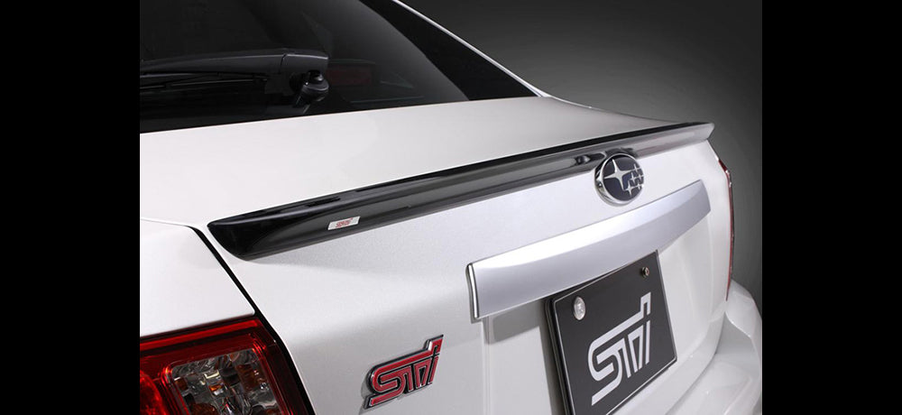 STI TRUNK SPOILER (ICE SILVER)  For IMPREZA 4DooR (GV) ST96050ZR430