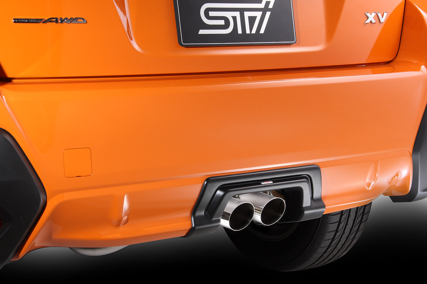 STI PERFORMANCE MUFFLER & GARNISH KIT FOR SUBARU SUBARU XV GT 