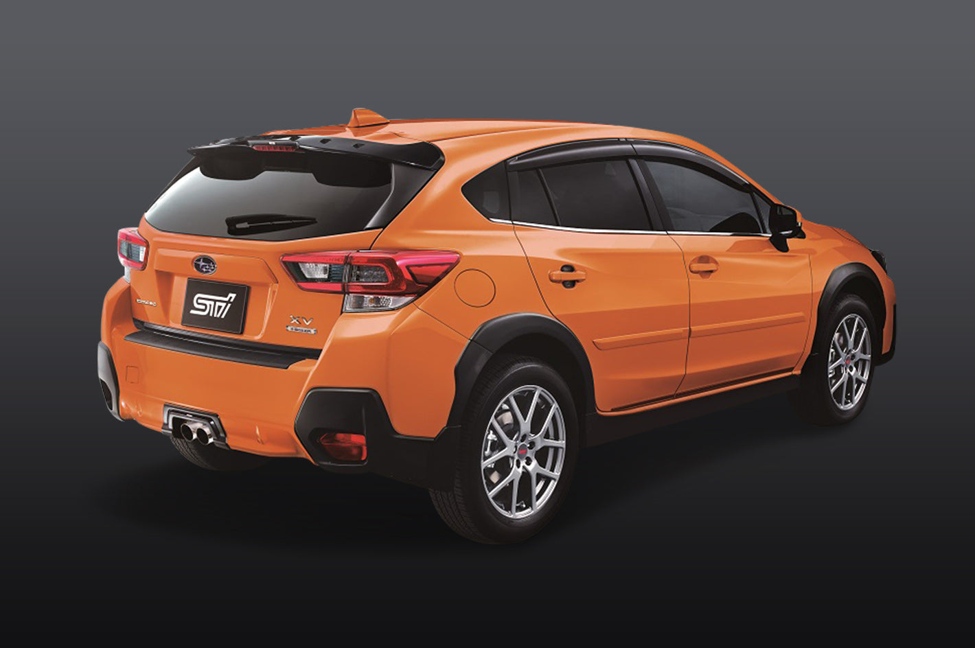 STI PERFORMANCE MUFFLER & GARNISH KIT FOR SUBARU SUBARU XV GT