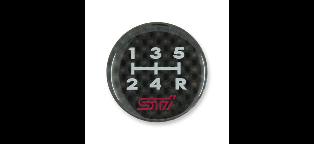 STI SHIFT PATTERN EMBLEM 5MT  For IMPREZA 5DooR (GH) STSG13100810