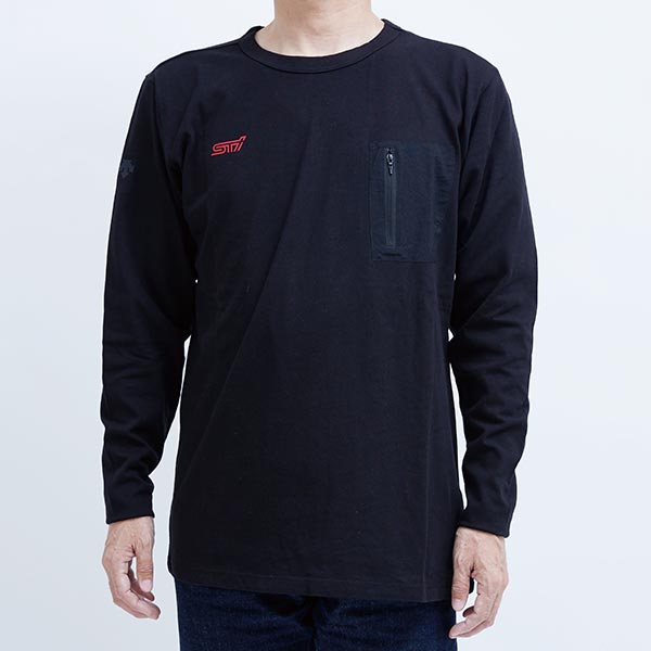STI LONG SLEEVE SHIRT (BLACK) M For STSG19100120