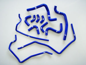 SAMCO SPORT HEATER HOSE KIT WHITE FOR SUBARU IMPREZA GDB (WRX STI A・B) 40TCS522-ANC-WHITE