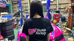 YASHIO FACTORY X LZMFG COLLABORATION T-SHIRT 2023 S YASHIO-FACTORY-00092 - Black Hawk Japan