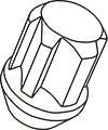 KYO-EI x1 LOCK NUT M12xP1.5 TL01
