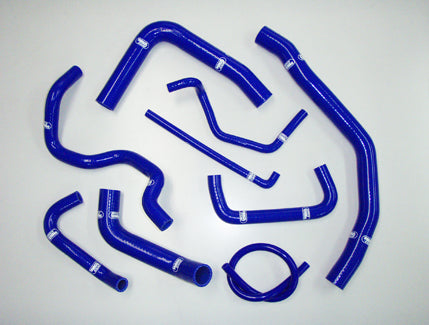 SAMCO SPORT COOLANT HOSE KIT RED FOR TOYOTA MR2 SW20 3-5 NA 40TCS386-C-RED
