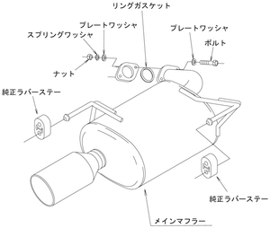 HKS LEGAMAX PREMIUM EXHAUST FOR SUBARU FORESTER SKE SK9 FB20 25 32018-AF017