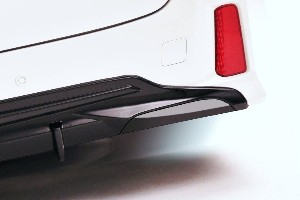 NOBLESSE MUFFLER COVER FOR REAR DIFFUSER UNPINTED FOR TOYOTA ALPHARD VELLFIRE AYH30 AGH30 30AV-MC2-000