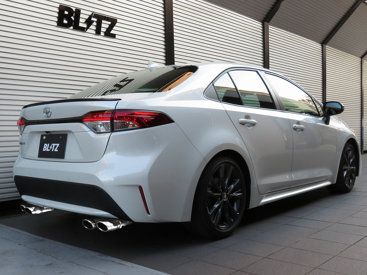 BLITZ NUR-SPEC CUSTOM EDITION EXHAUST SYSTEM FOR TOYOTA COROLLA NRE210 63563