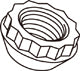 KYO-EI PARTS (1) PARTS (1PCS) 11MM NUT M12xP1.25 Z10125