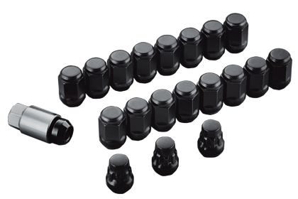 MUGEN Wheel nut & lock set  For CIVIC TYPE R FK2 08181-XG8-K0S0-BL - Black Hawk Japan