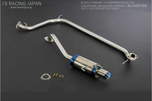 J'S RACING R304 SUS EXHAUST 50RS FOR HONDA FIT GD1 3 L13A L15A R304-F1-50RS