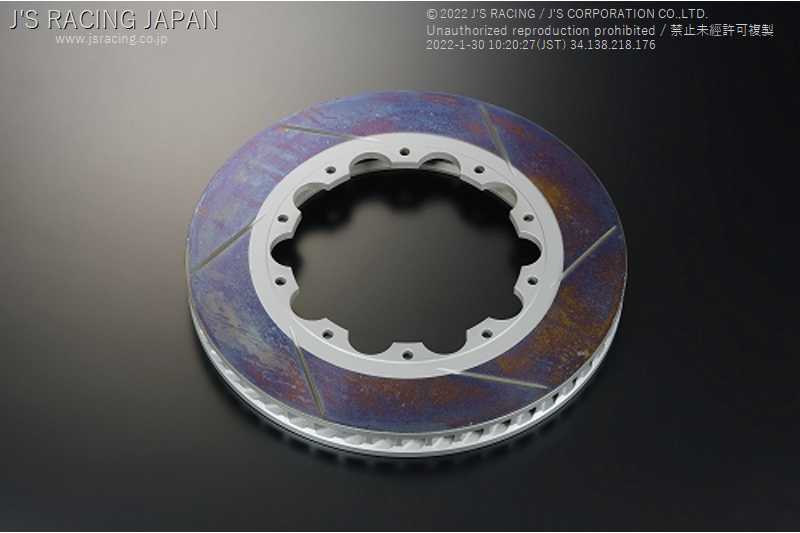 J'S RACING 6-POT CALIPER KIT BRAKE ROTOR LEFT FOR HONDA S2000 AP1 2 F20C F22C B6P-S1-RL