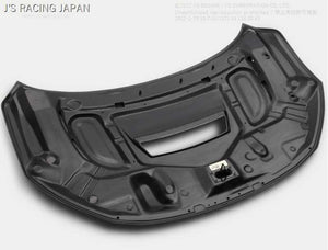 J'S RACING AERO BONNET TYPE-V CARBON CARBON FOR HONDA CIVIC FK8 ABV-K8-CC
