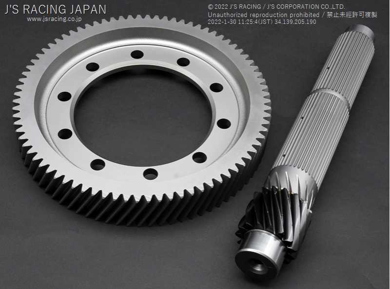 J'S RACING DLC + WPC 5.1 FINAL GEAR SET FOR HONDA INTEGRA DC5 K20A FGD-T5-51