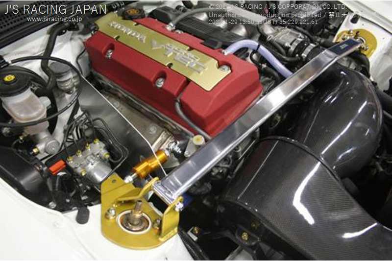 J'S RACING ENGINE TORQUE DAMPER TOWER BAR FOR HONDA S2000 AP1 2 F20C F22C ETD-S1-T