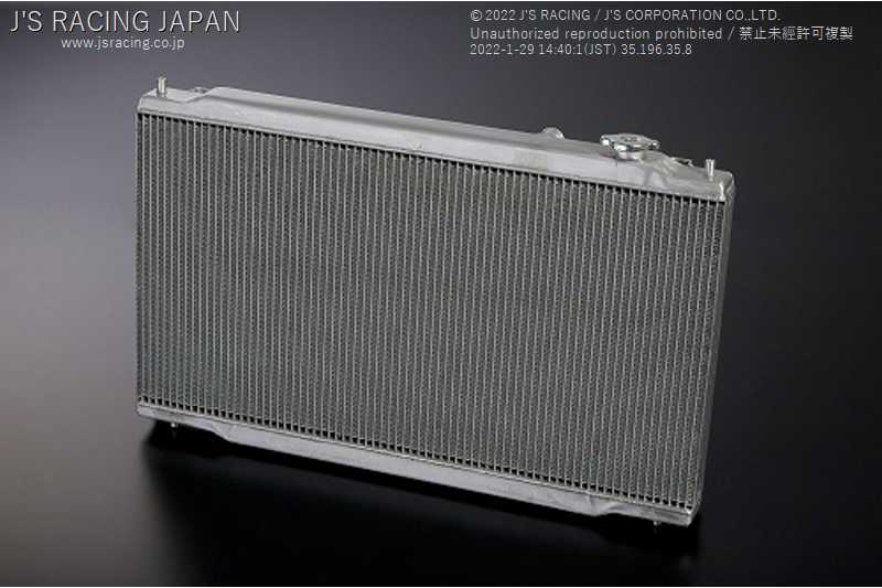 J'S RACING MAX COOLING RADIATOR FOR HONDA CR-Z ZF1 2 6NT LEA-MF6 RAS-Z1