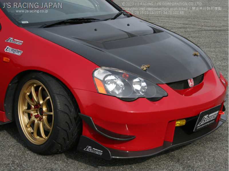J'S RACING AERO BONNET TYPE-S CARBON FOR HONDA INTEGRA DC5 K20A