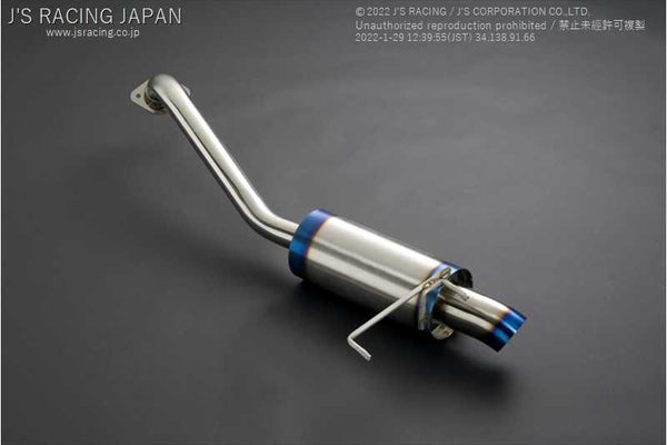 J'S RACING R304 SUS EXHAUST 50R FOR HONDA FIT GE8 L15A 