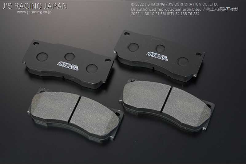 J'S RACING BRAKE PAD FOR 6-POT CALIPER KIT FOR HONDA INTEGRA DC5 K20A B6P-T5-500S