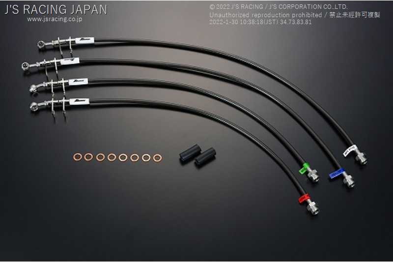 J'S RACING BRAKE LINE SYSTEM STEEL FOR HONDA CIVIC FK7 BLS-K7-ST