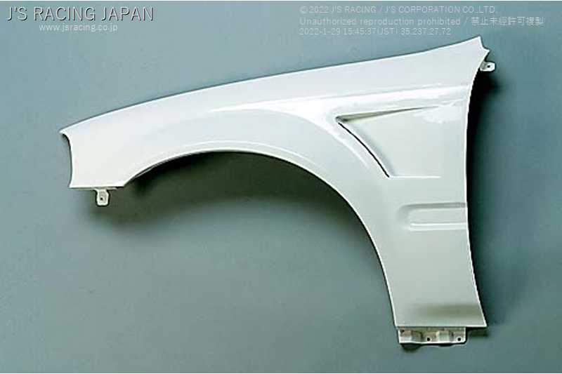 J'S RACING FRONT WIDE FENDER FOR HONDA CIVIC EK9 B16B JSWF-H5K
