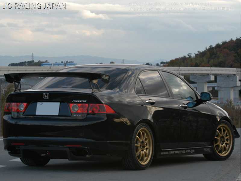 J'S RACING 3D GT-WING DRY CARBON TYPE1 FOR HONDA ACCORD CL7 K20A DGW1-E2-D