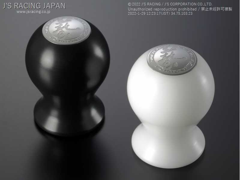 J'S RACING LIGHTWEIGHT SHIFT KNOB BLACK PSN-BK