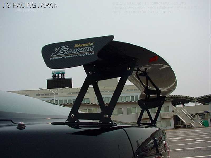 J'S RACING 3D GT-WING WET CARBON TYPE1 FOR HONDA INTEGRA DC2 B18C DGW1-T2-W
