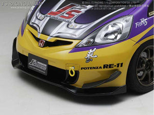 J'S RACING ZENKI GT BUMPER SPOILER TYPE-S DEDICATED CANARD FOR HONDA FIT FIT GE8 9 L15A CCN-F3-JS