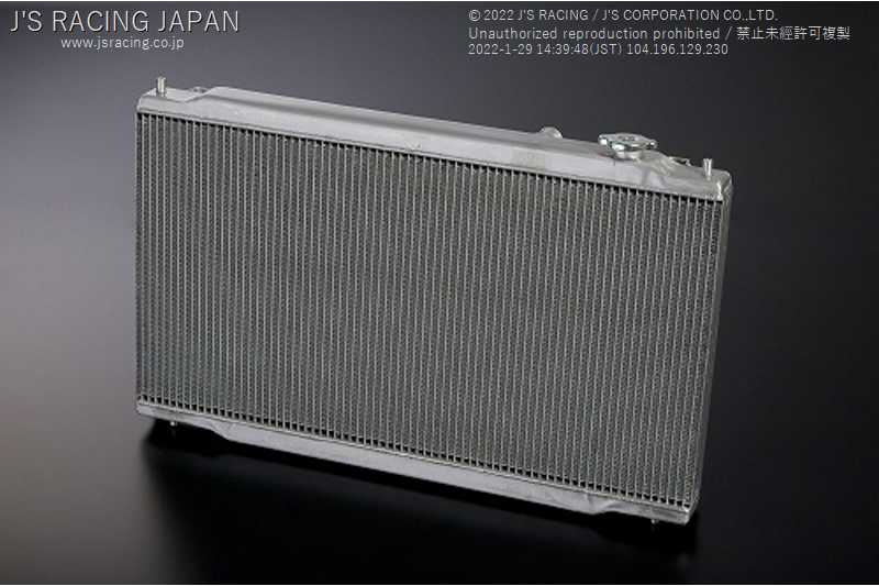 J'S RACING MAX COOLING RADIATOR FOR HONDA INTEGRA DC2 DB8 B18C RAS-T2