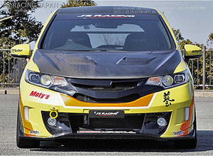 J'S RACING AERO BONNET TYPE-V CARBON FRP FOR HONDA FIT GP5 ABV-F5HR-C