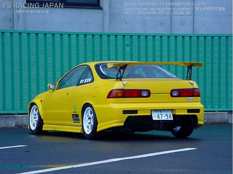 J'S RACING 3D GT-WING WET CARBON TYPE1 FOR HONDA INTEGRA DC2 B18C DGW1-T2-W
