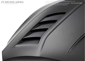 J'S RACING AERO BONNET TYPE-V CARBON CARBON FOR HONDA CIVIC FK8 ABV-K8-CC
