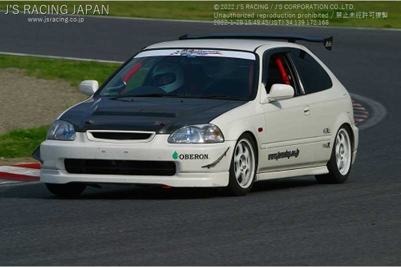 J'S RACING CARBON CANARD FOR HONDA CIVIC EK4 B16A CCN-H4