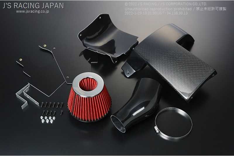 J'S RACING TSUCHINOKO CHAMBER KIT CARBON EARLY FOR HONDA ACCORD CL7 K20A TCC-E2-M