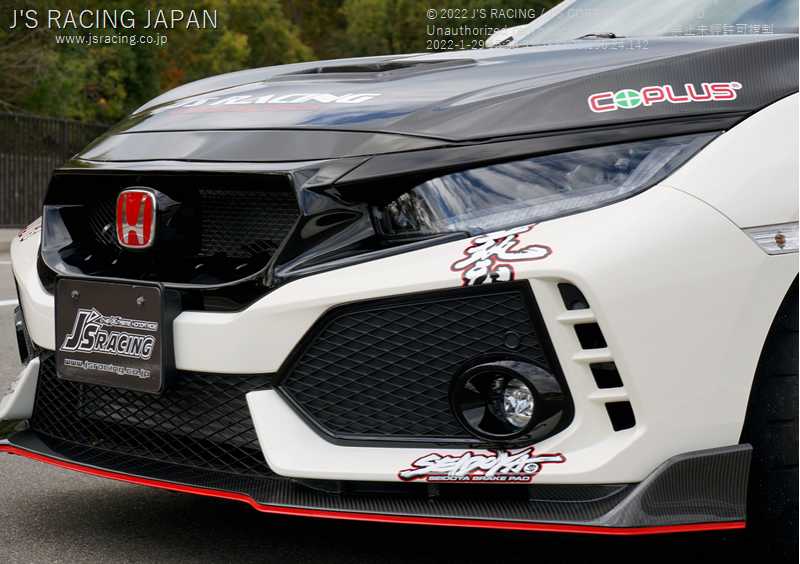 J'S RACING FRONT SPORTS GRILL FOR HONDA CIVIC FC1 AG-FC1