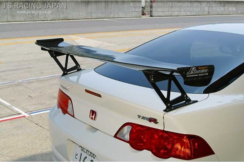 J'S RACING 3D GT-WING WET CARBON TYPE1 FOR HONDA INTEGRA DC5 K20A DGW1-T5-W