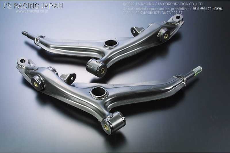 J'S RACING REINFORCED FRONT LOWER ARM FOR HONDA CIVIC EK9 B16B RFLA-H5