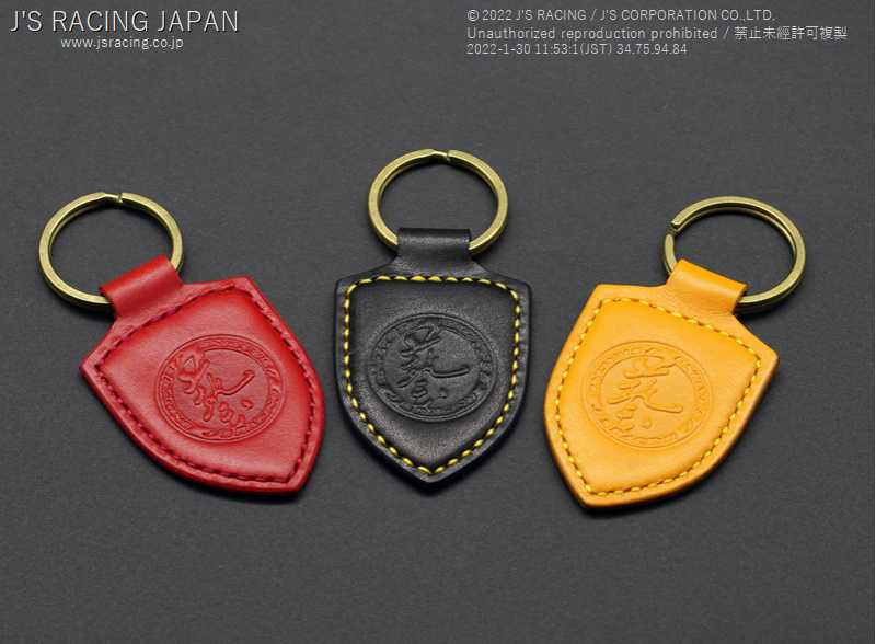 J'S RACING J'S MODE KEY RING TYPE 5 YELLOW KRG-05-YL