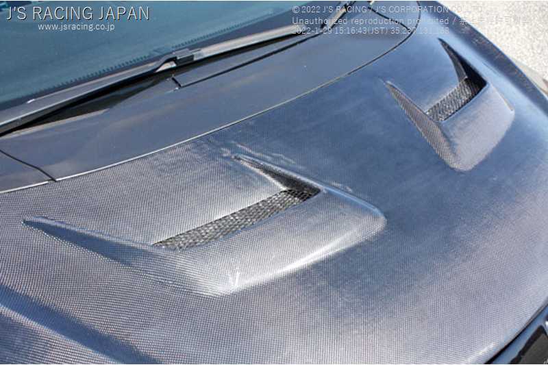 J'S RACING AERO BONNET TYPE-V DEDICATED ALUMINUM NET FOR HONDA FIT GP5 ANT-F5HR