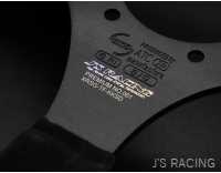 J'S RACING XR STEERING TYPE-F KATAKANA LIMITED SUEDE XRSG-TF-KKSD